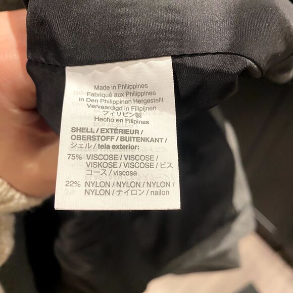 J. Crew TALL Open Front Going Out Blazer Stretch Twill Heather Dove Gray 10 Tall - Picture 11 of 13